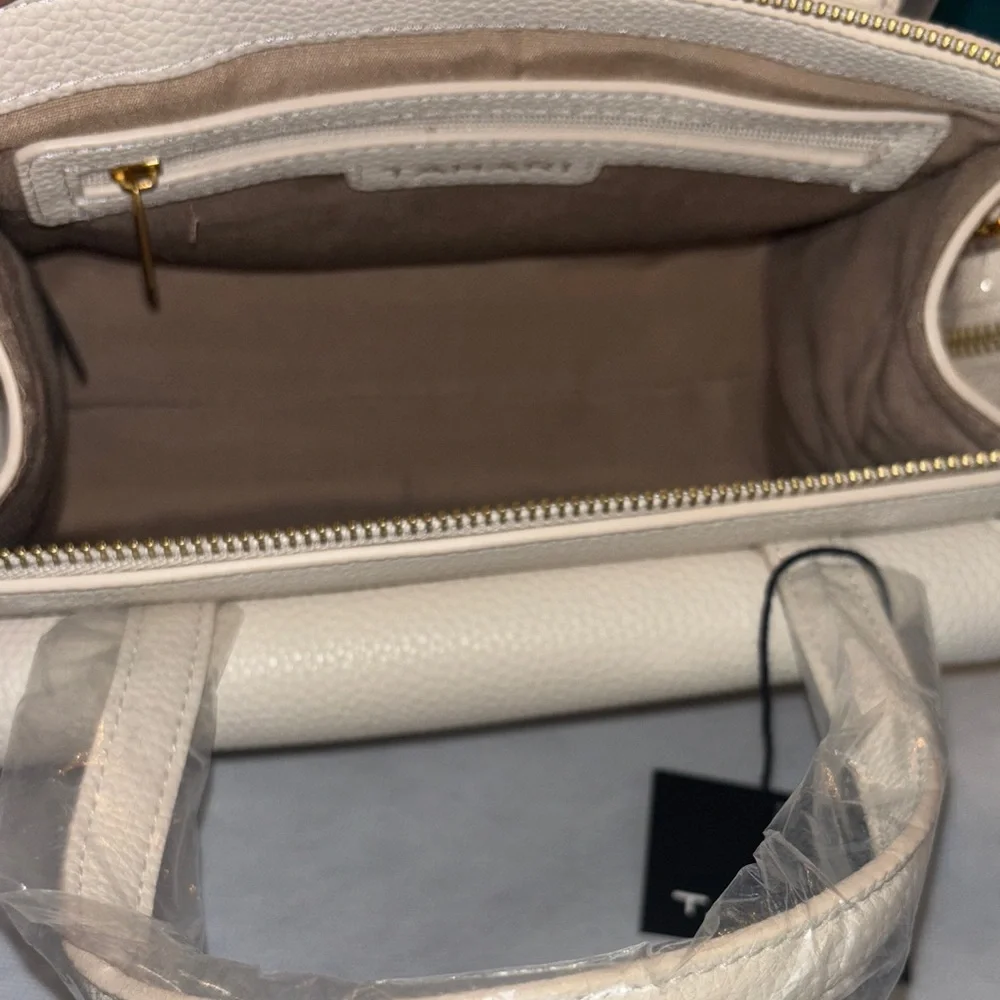 Tahari Cream Crossbody